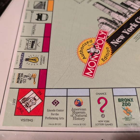 NWT Sealed Monopoly New York City Edition. RARE - Picture 3 of 7